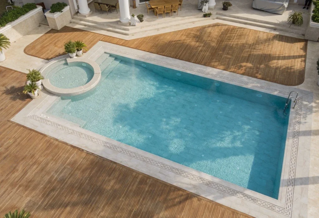 Beige Stone Porselen Teras Kaymazi 03