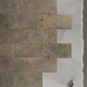 Natural Mocha non-slip porcelain terrace tile