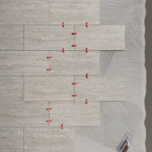 Silver Traverten Non Slip Terrace Tile