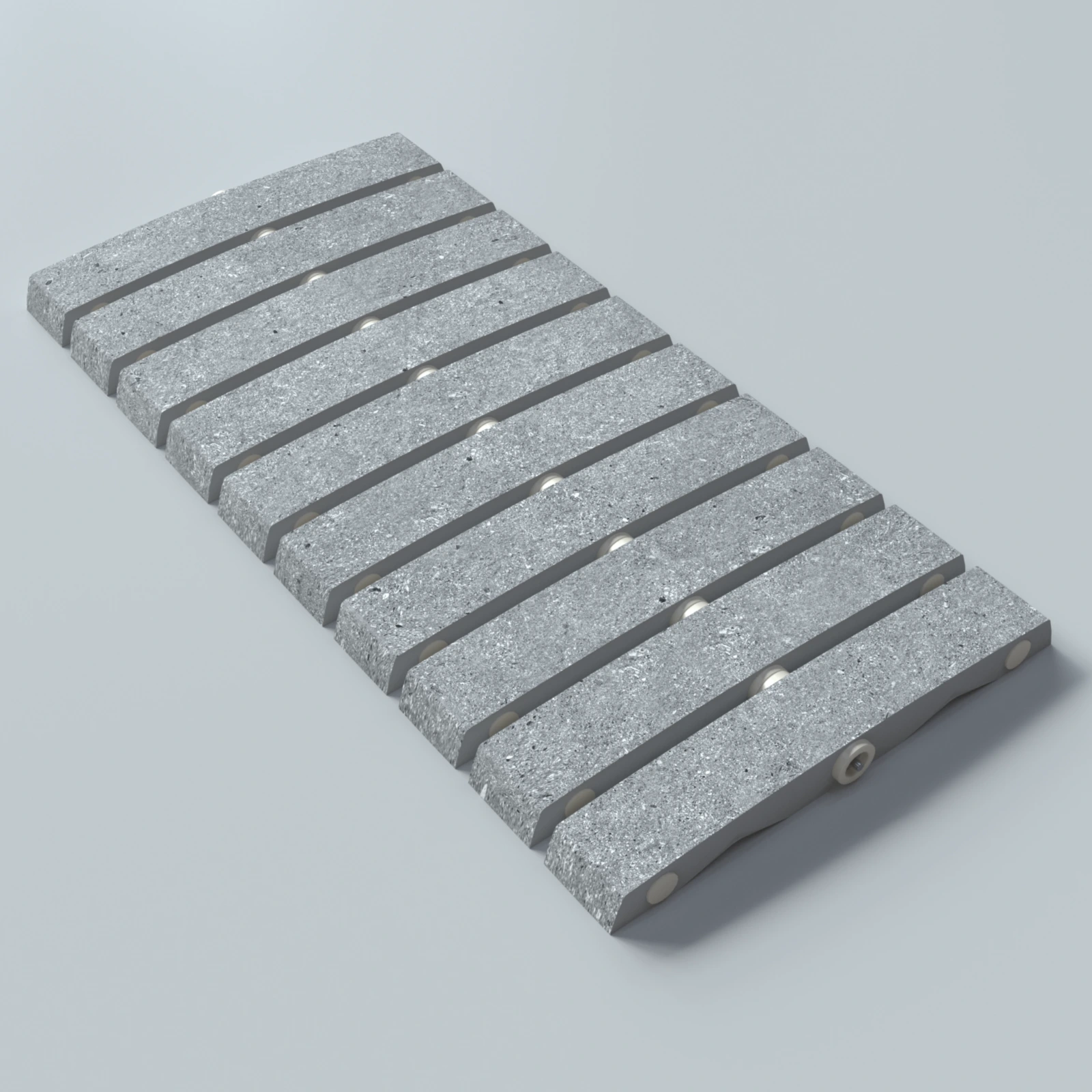 Cement Grey Flex Porcelain Pool Grate 02