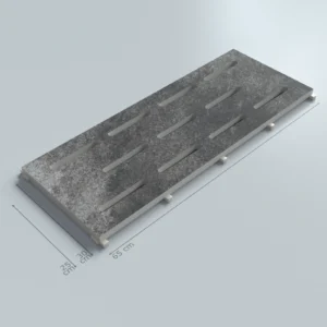 Poolgarden Anthracite Porcelain Monoblock Pool Grate