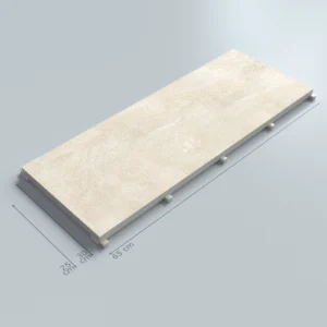 Poolgarden Beige Porcelain Hidden Monoblock Pool Grate