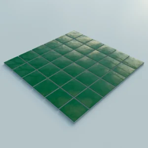 Porselen Koyu Yesil Mozaik