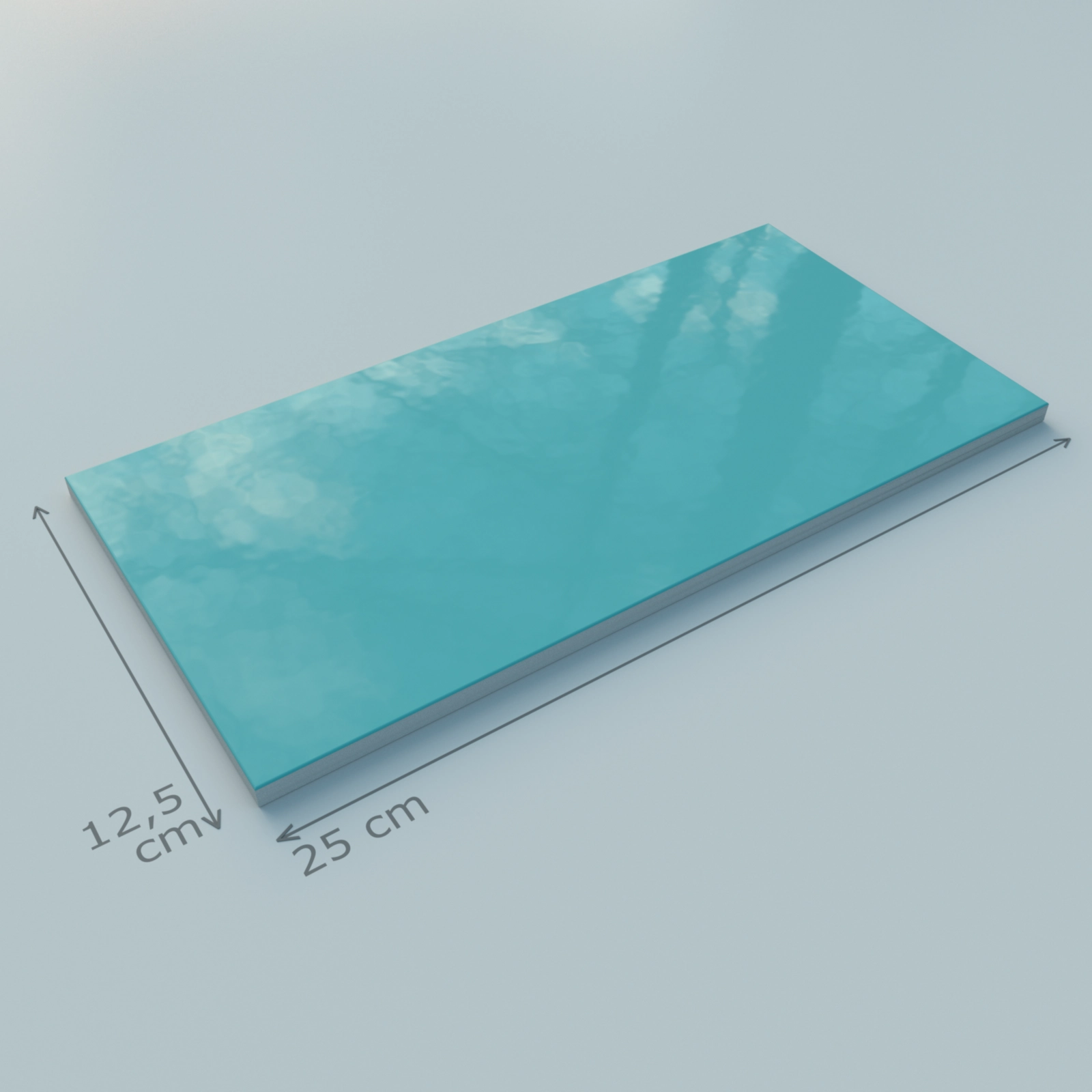 Porselen Turkuaz Havuz Seramiği 01