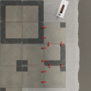 Punto Nero non slip terrace tile