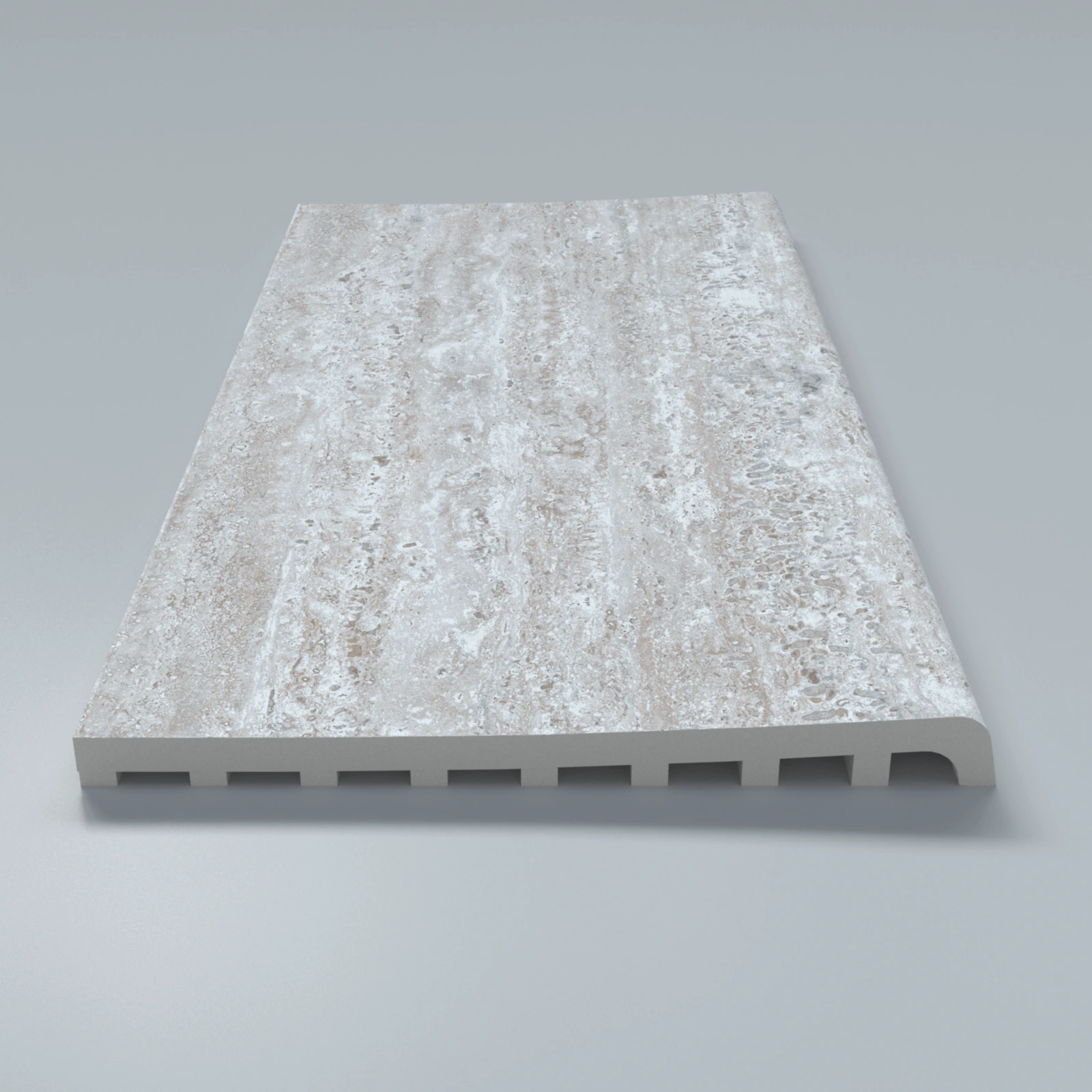 Silver Traverten Flat Porselen Havuz Tutamagi 02