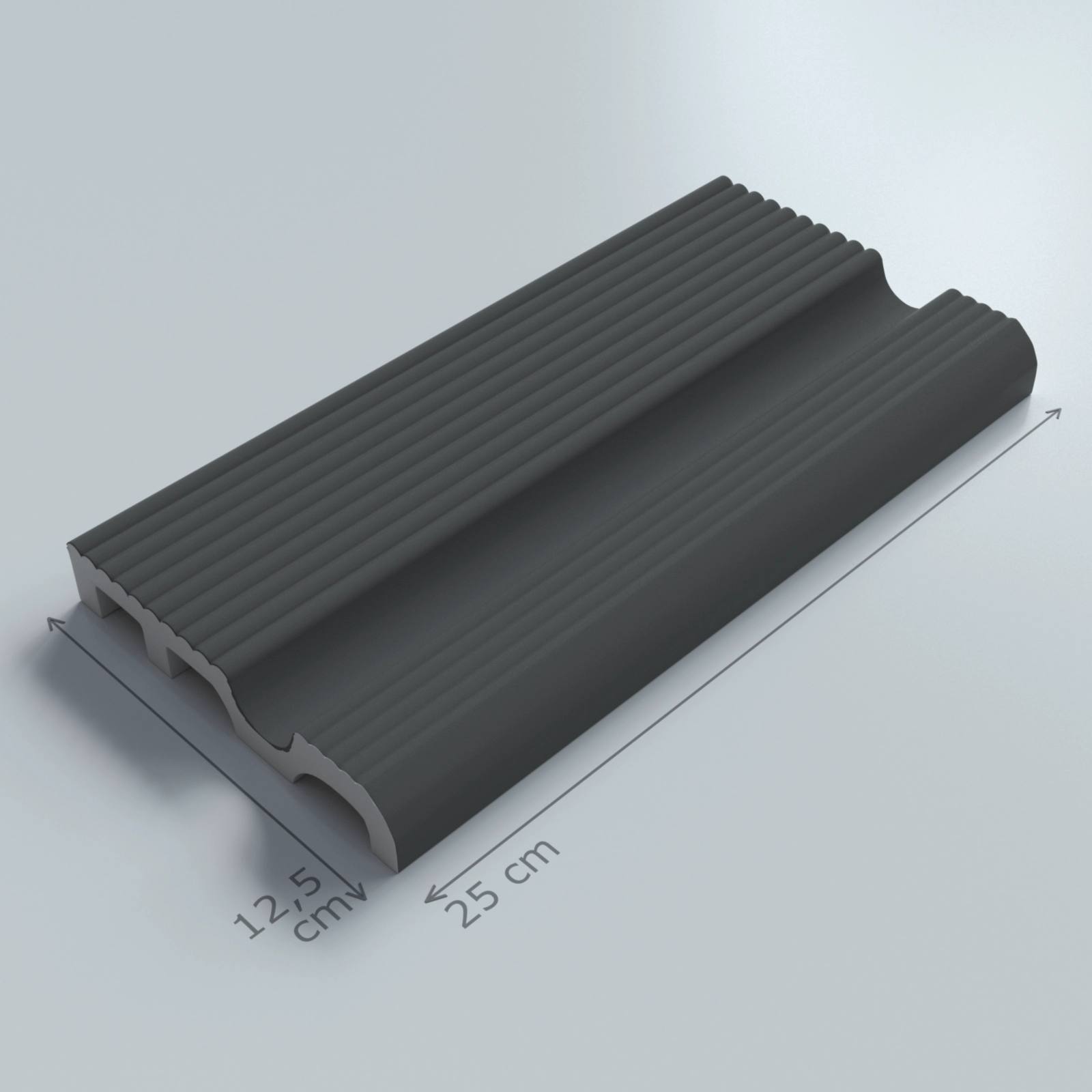 Universal Antrasit Porselen Havuz Tutamagi