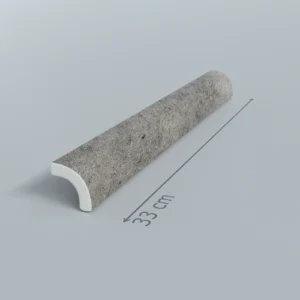 Antique Grey Porselen Dışbükey