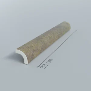 Natural Mocha Porselen Dışbükey