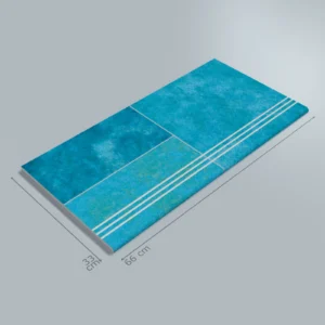 Patchwork Marin Porselen Merdiven Kaymazı