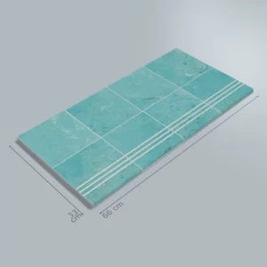 Piazza Cyan Porselen Merdiven Kaymazı