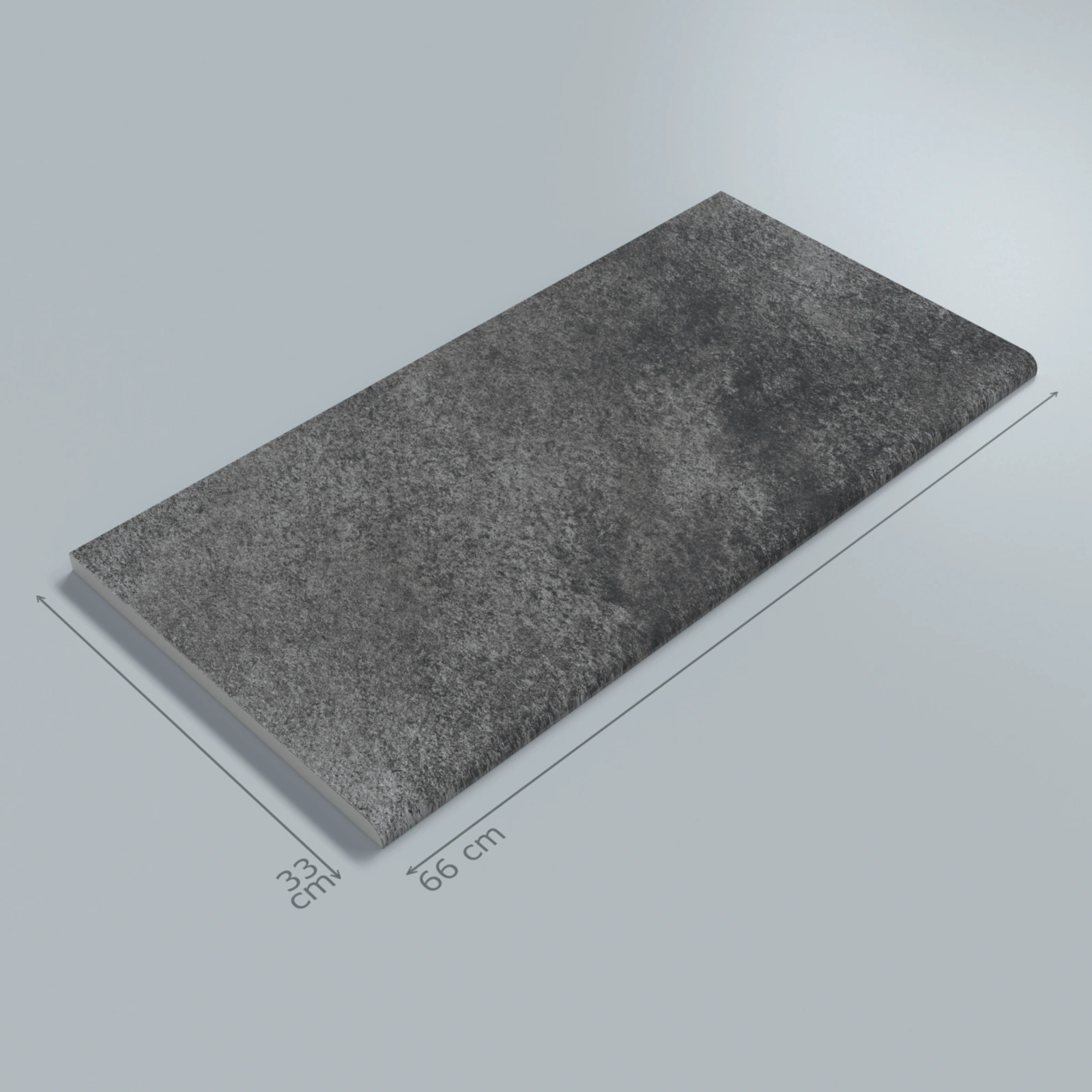 Poolgarden Anthracite Cizgi Tasma Porselen Havuz Karosu 01