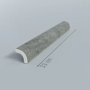 Pool Garden Grey Porselen Dışbükey