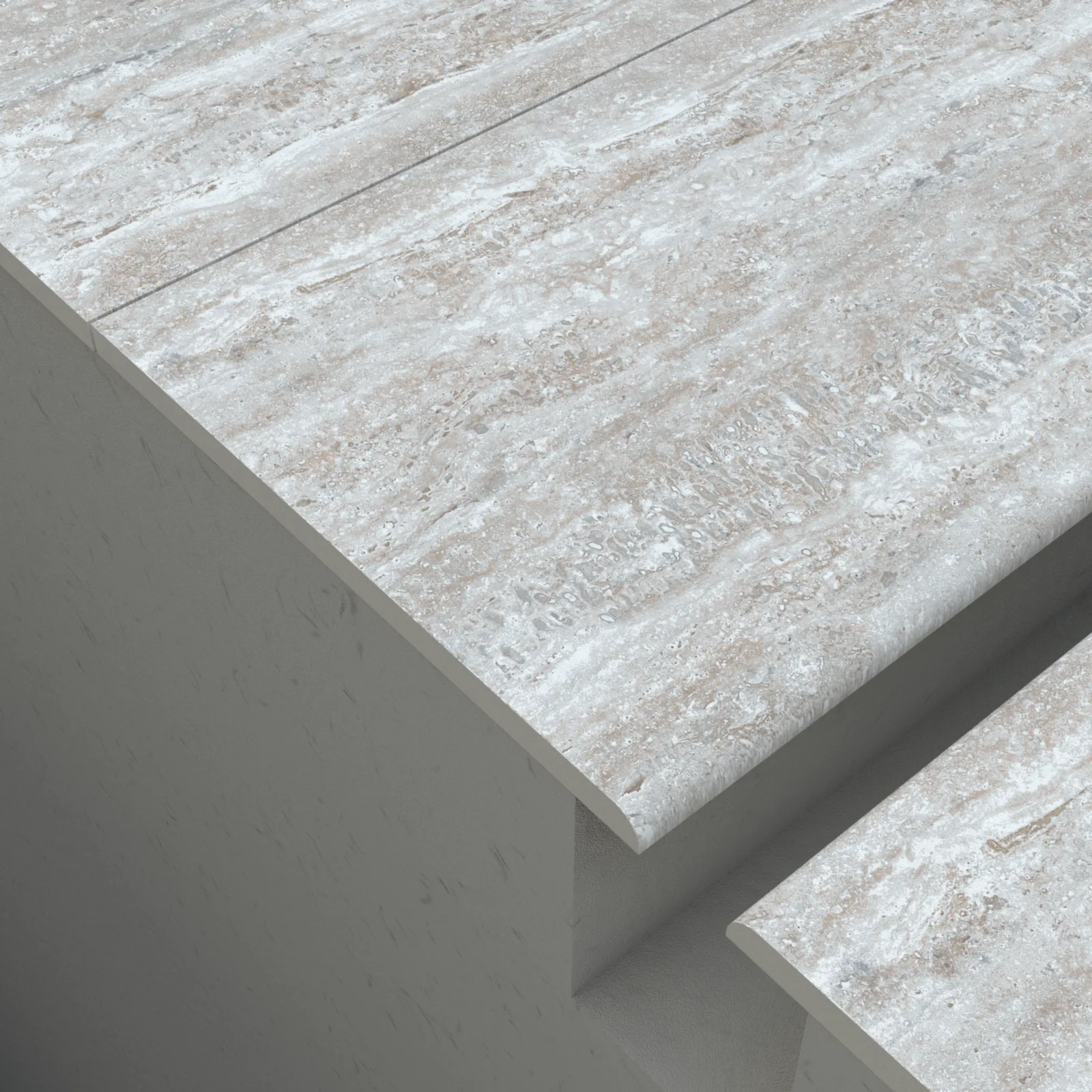 Silver Traverten Cizgi Tasma Porselen Havuz Karosu 02