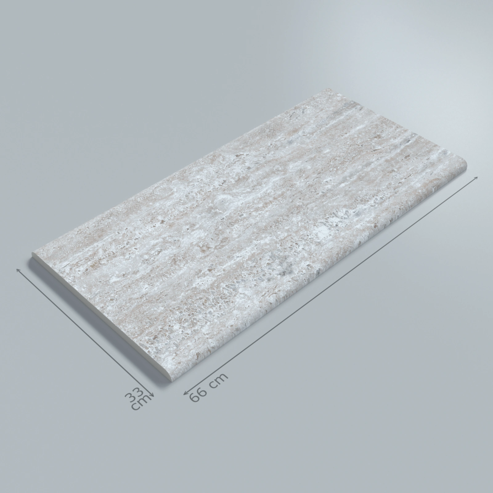 Silver Traverten Cizgi Tasma Porselen Havuz Tutamagi 01