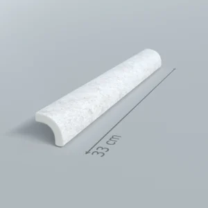 Snow White Porselen Dışbükey