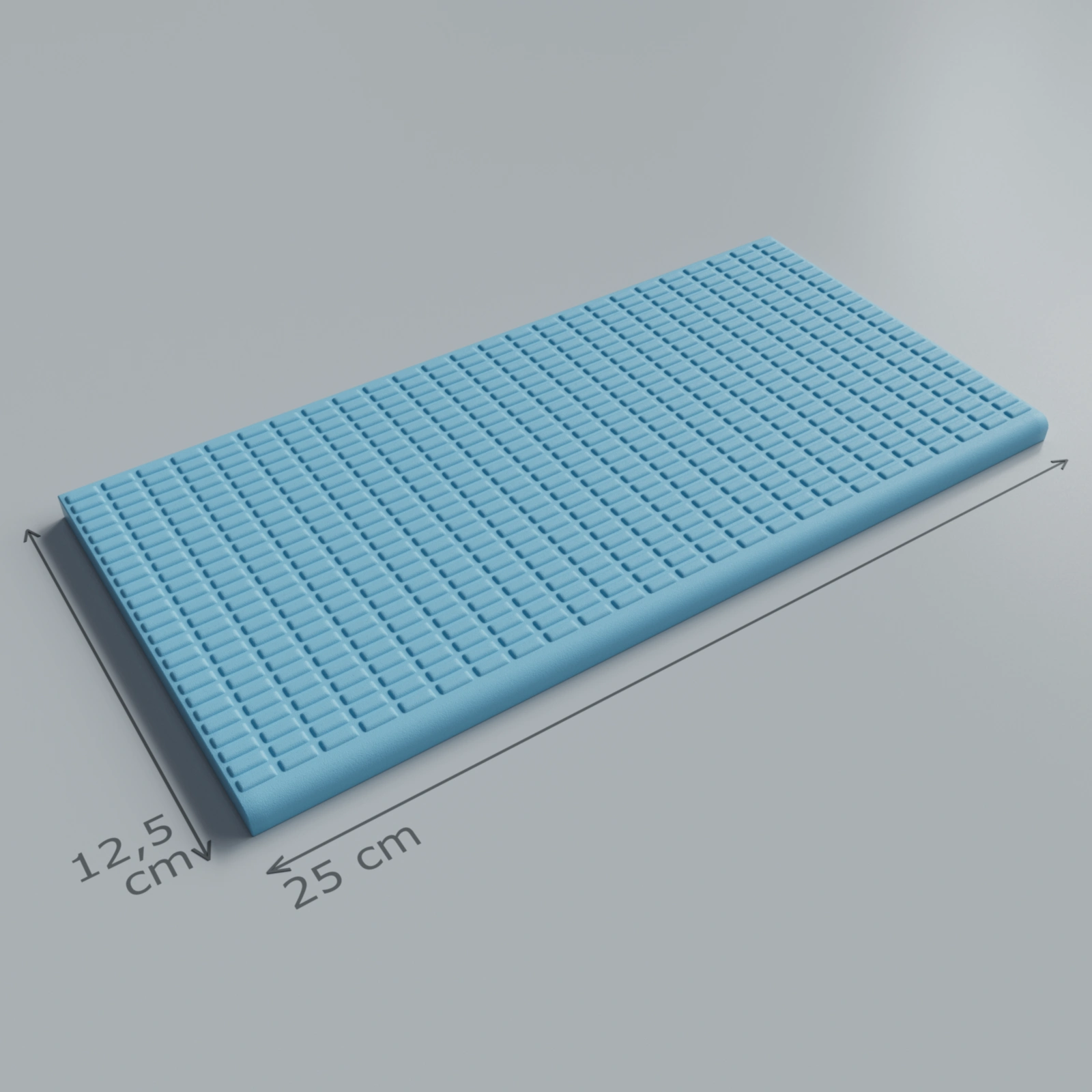 Potikare Acik Mavi Pahli Porselen Teras Kaymazi